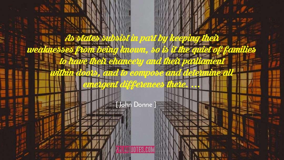 Emergent quotes by John Donne