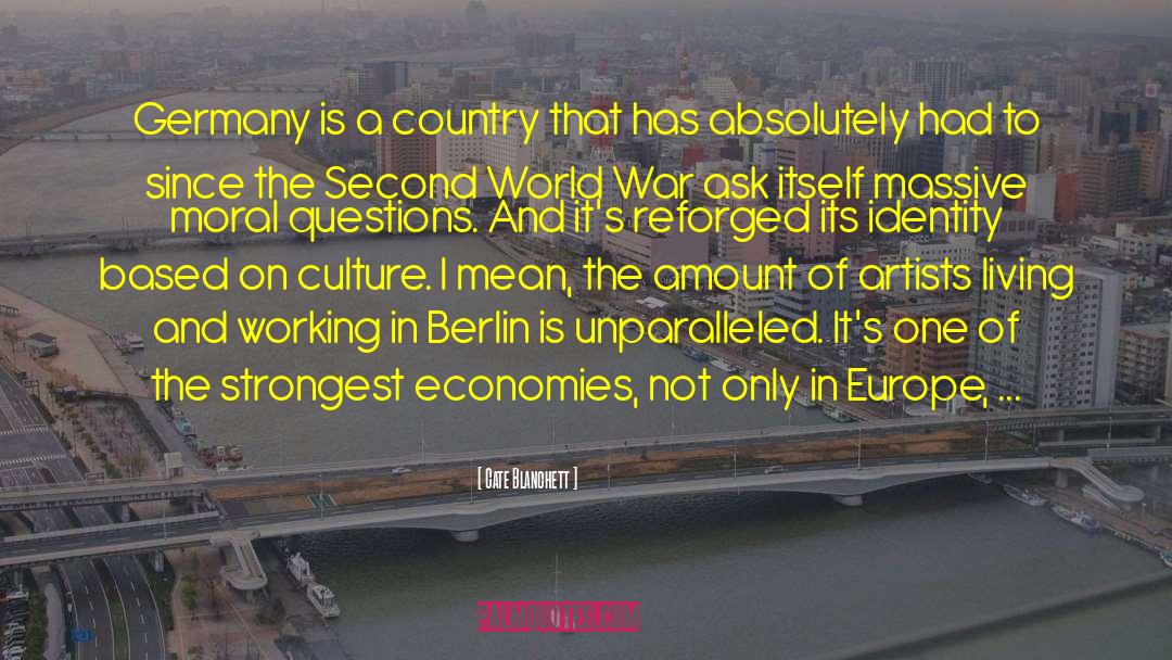 Emerging Economies quotes by Cate Blanchett