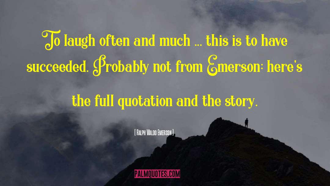 Emerson Cole quotes by Ralph Waldo Emerson