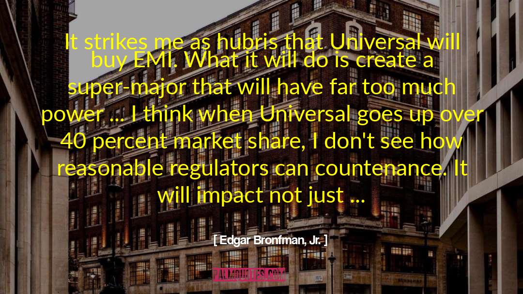 Emi quotes by Edgar Bronfman, Jr.