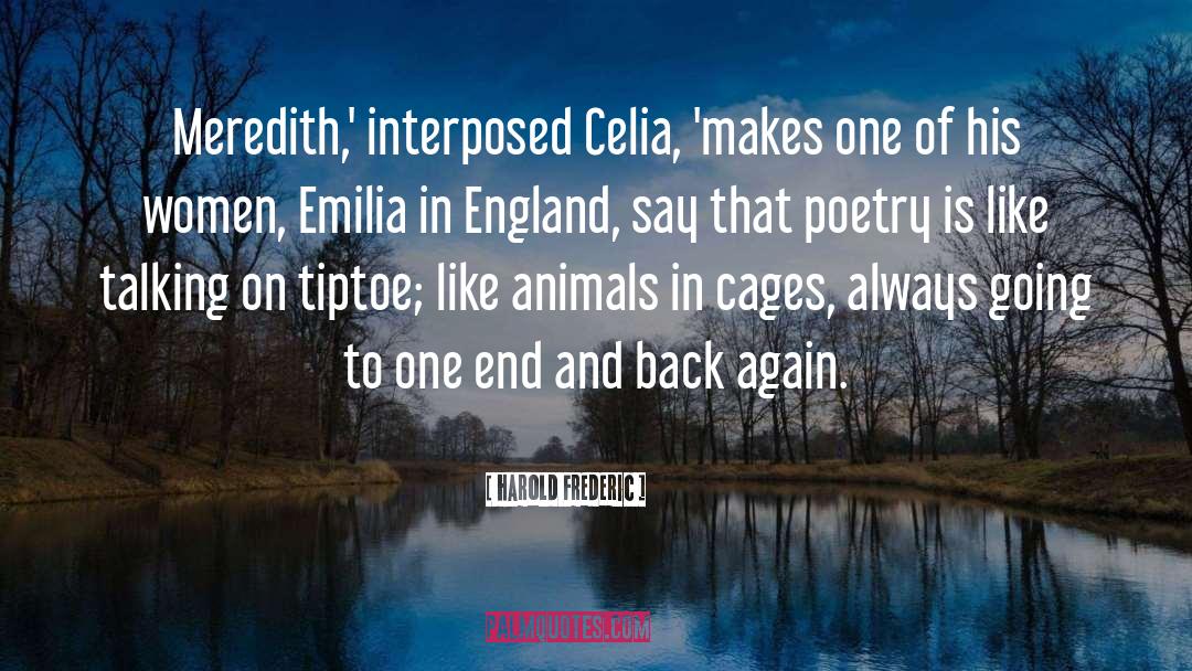 Emilia quotes by Harold Frederic