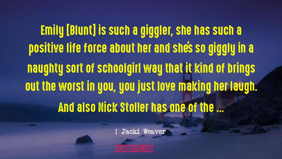 Emily And Gavin quotes by Jacki Weaver