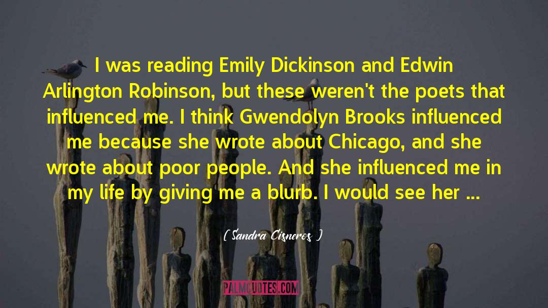 Emily Corpse quotes by Sandra Cisneros