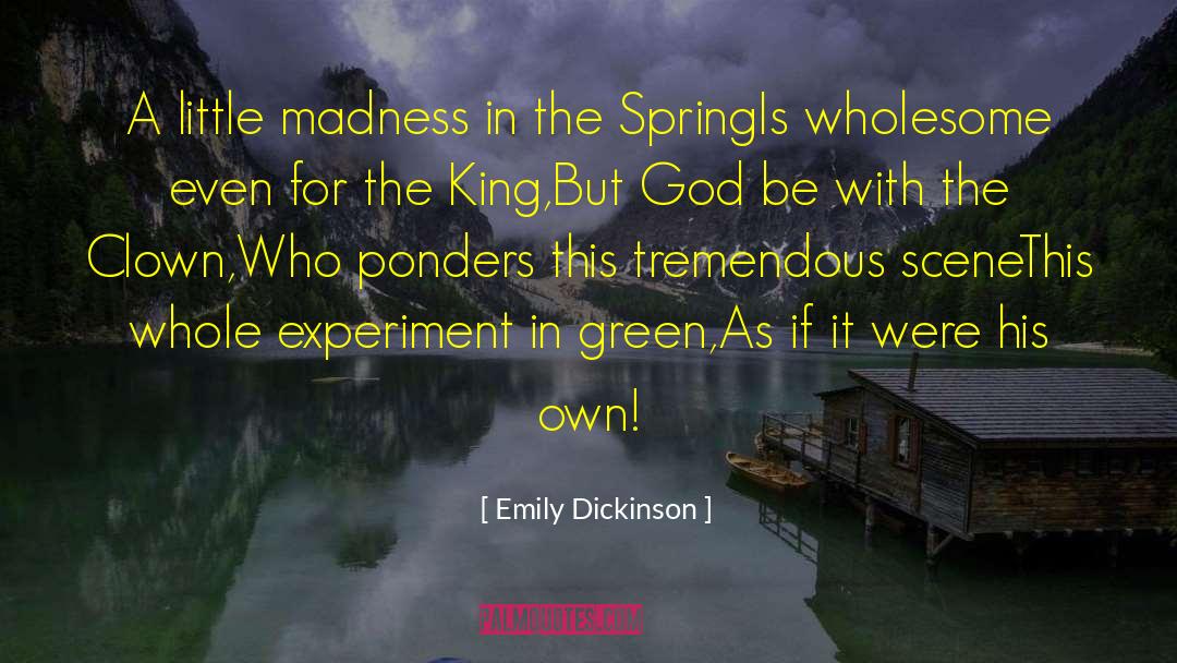 Emily Dickinson Spring quotes by Emily Dickinson