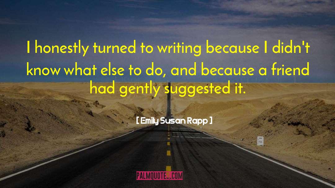 Emily Hodson quotes by Emily Susan Rapp