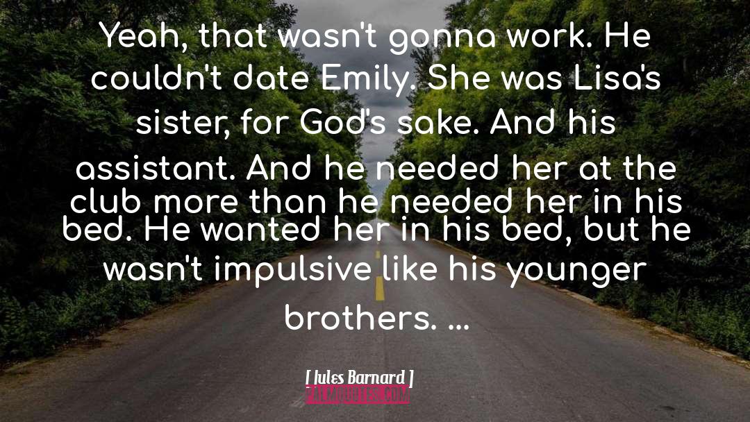 Emily quotes by Jules Barnard