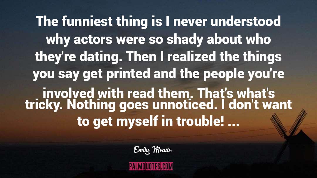 Emily The Strange quotes by Emily Meade