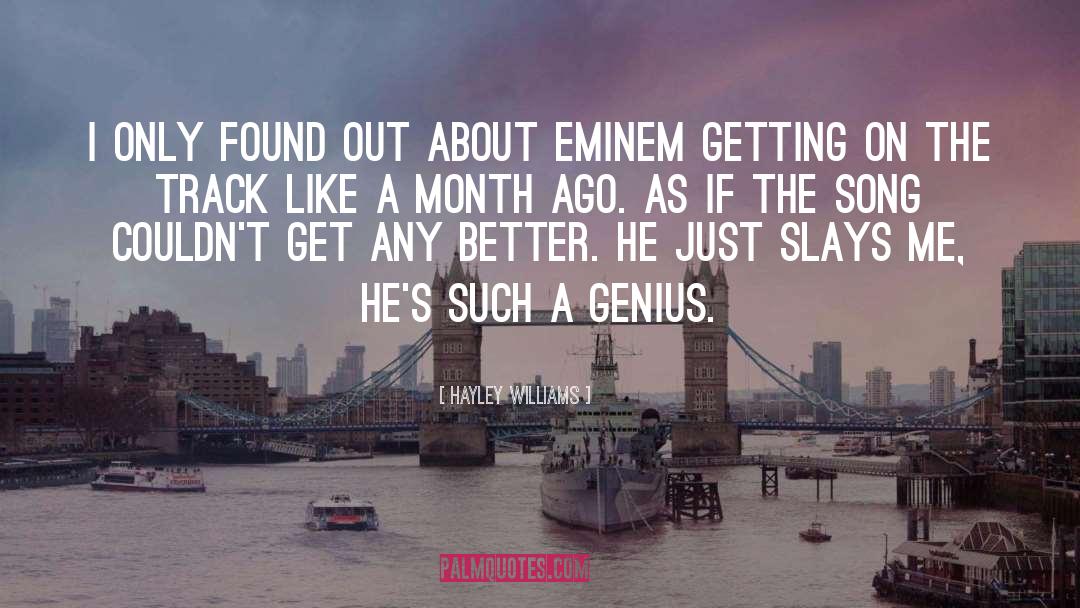 Eminem quotes by Hayley Williams