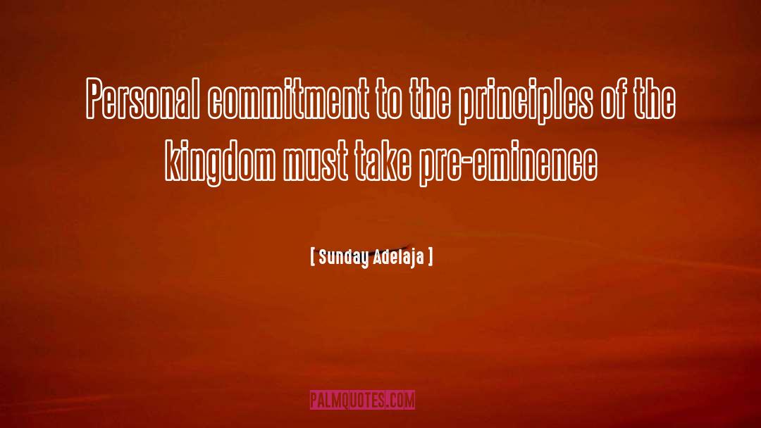 Eminence quotes by Sunday Adelaja