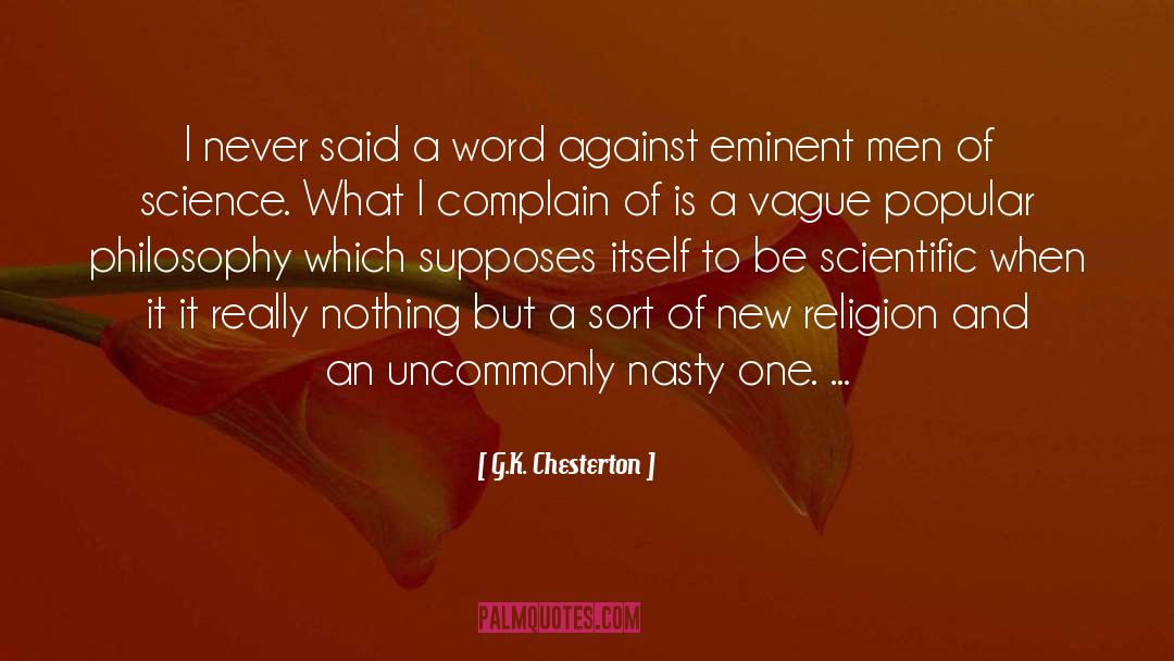 Eminent quotes by G.K. Chesterton