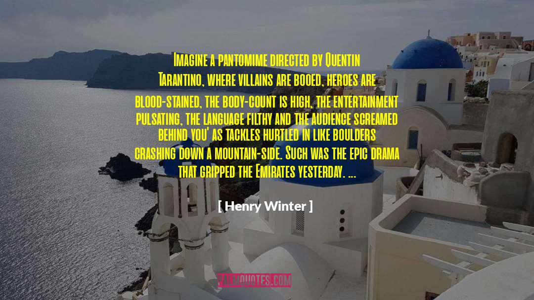 Emirates quotes by Henry Winter