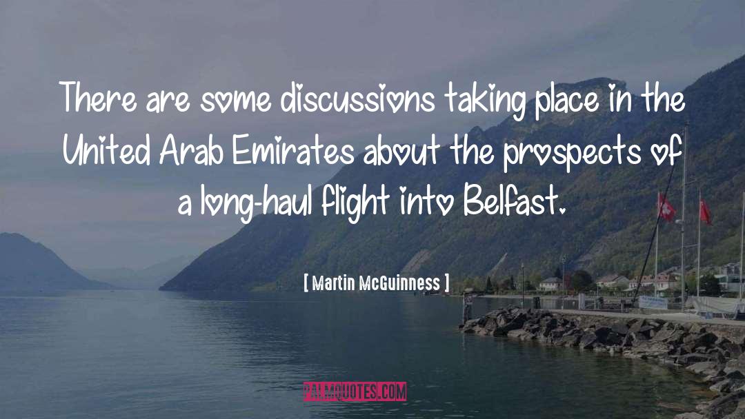 Emirates quotes by Martin McGuinness