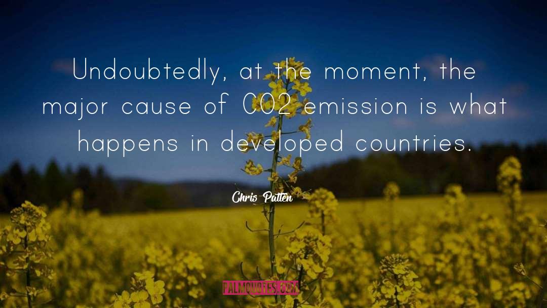 Emission quotes by Chris Patten