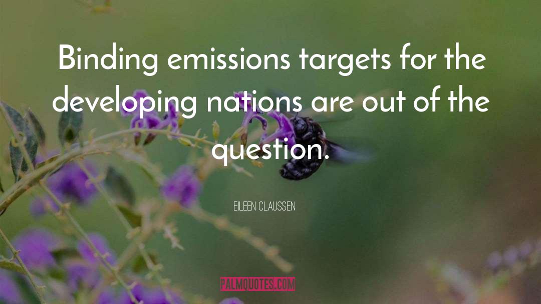 Emissions quotes by Eileen Claussen
