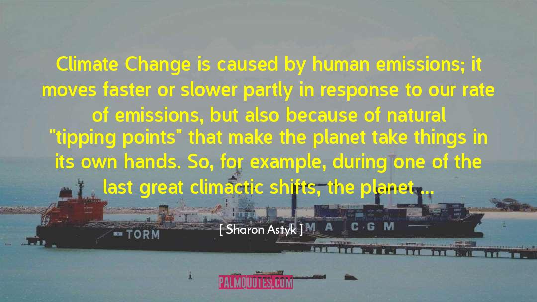 Emissions quotes by Sharon Astyk