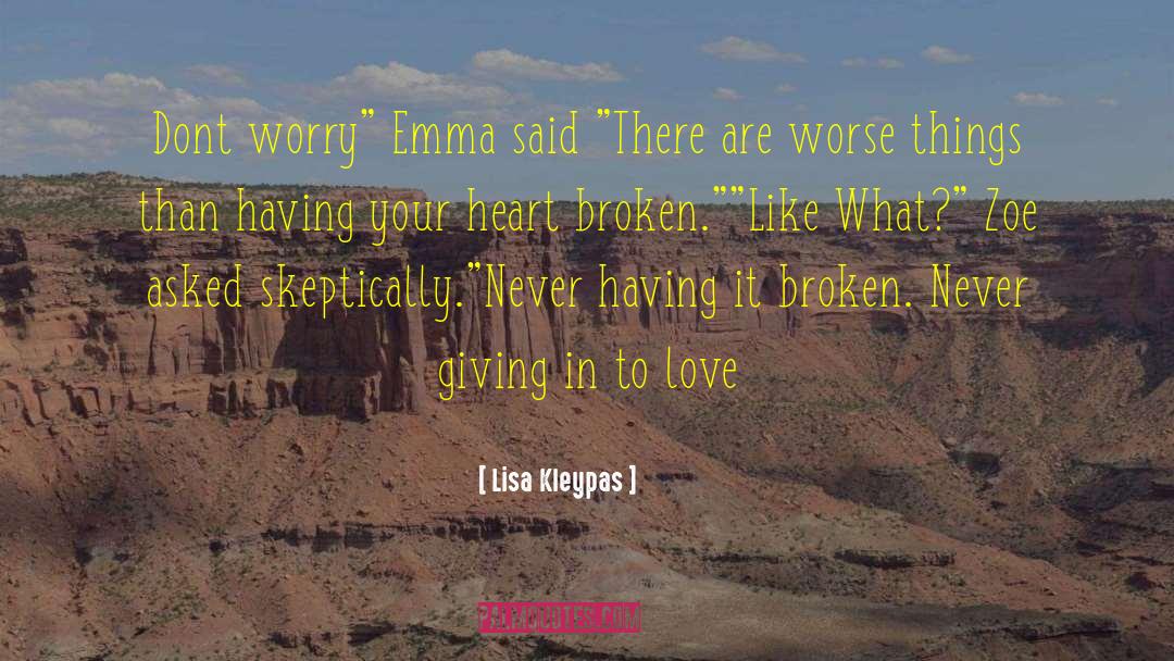 Emma Carstairs quotes by Lisa Kleypas