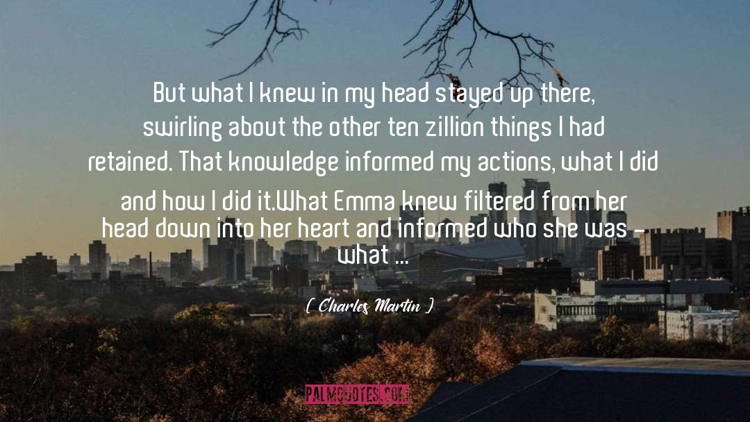 Emma Mildon quotes by Charles Martin