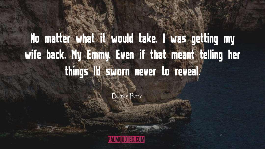 Emmy quotes by Devney Perry