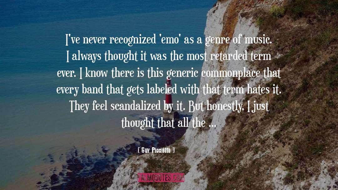 Emo quotes by Guy Picciotto