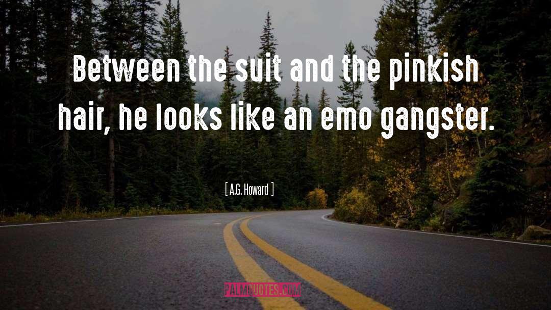 Emo quotes by A.G. Howard