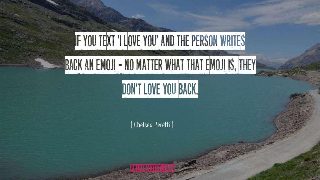 Emoji quotes by Chelsea Peretti