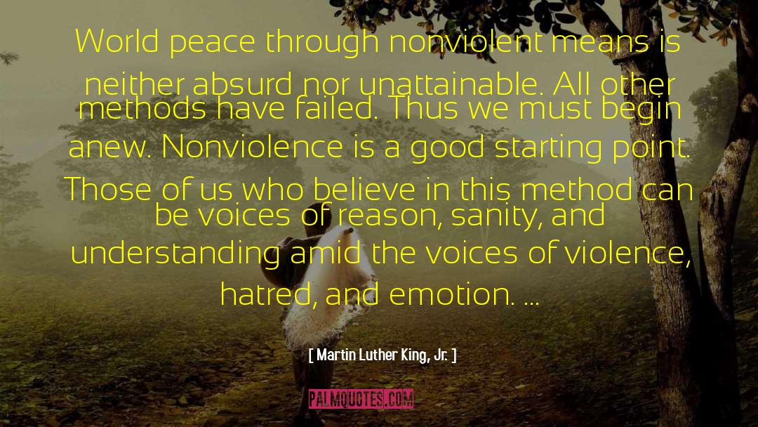 Emotion Glasses quotes by Martin Luther King, Jr.