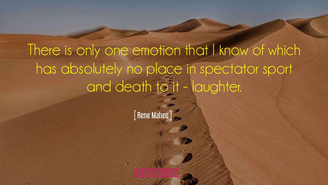Emotion Persuasion quotes by Rene Maheu