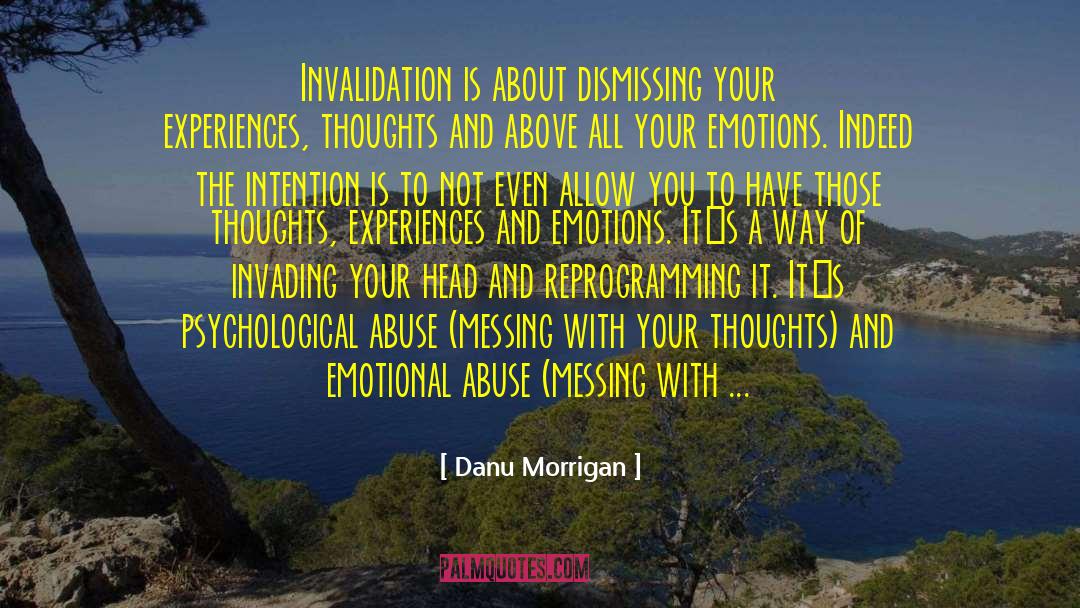 Emotional Abuse quotes by Danu Morrigan