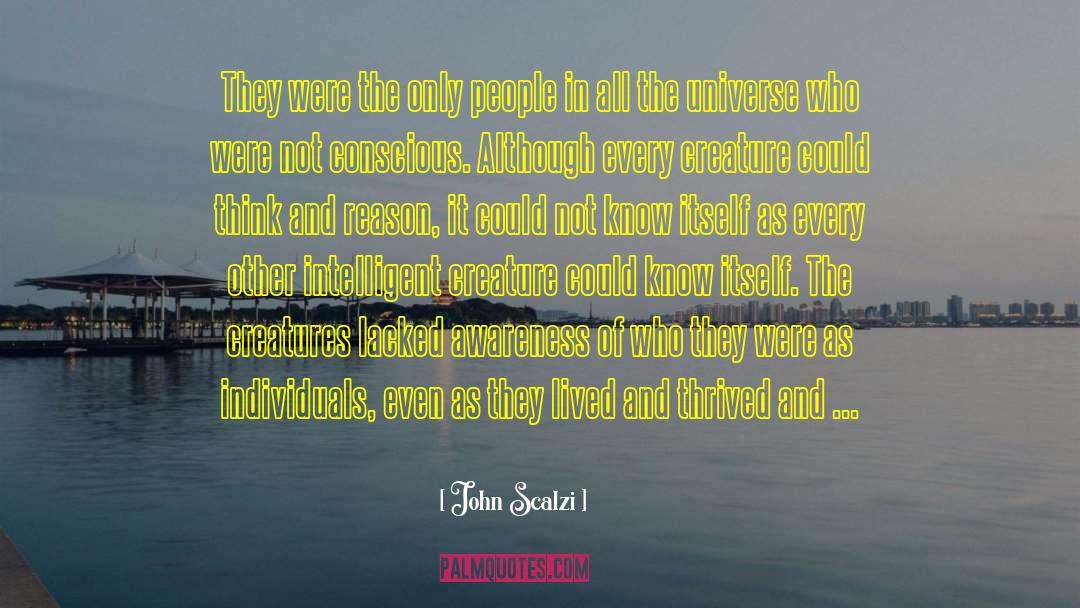 Emotional Awareness quotes by John Scalzi