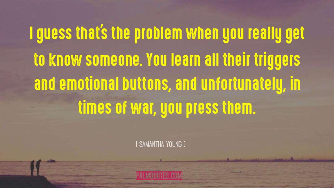 Emotional Bonds quotes by Samantha Young
