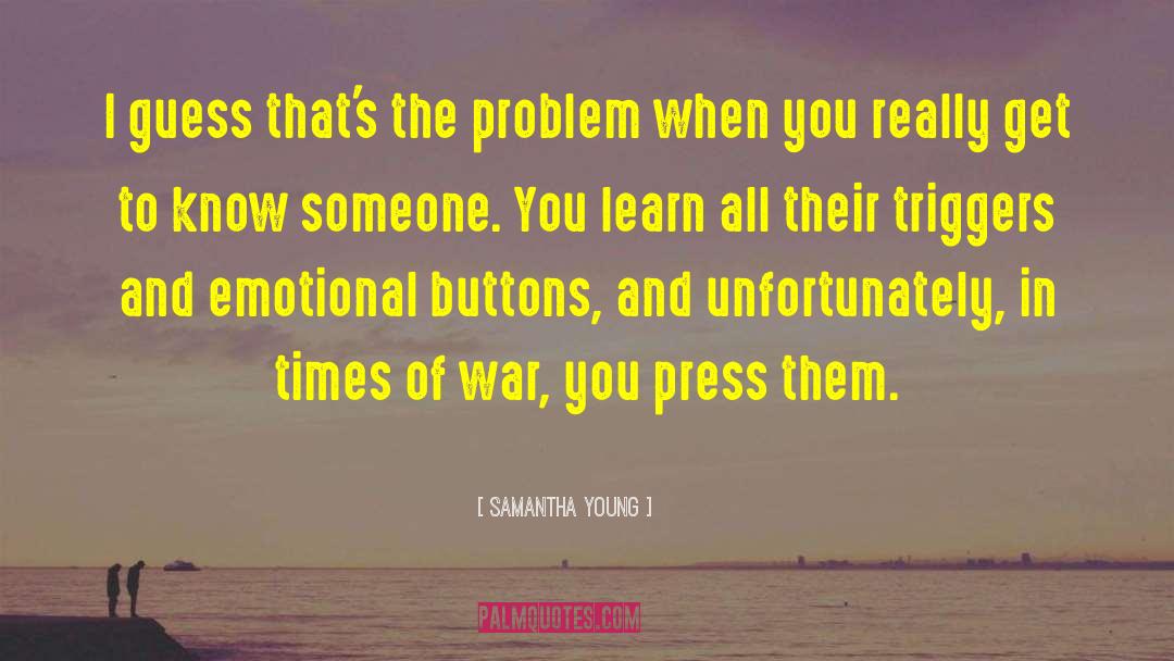 Emotional Boundaries quotes by Samantha Young