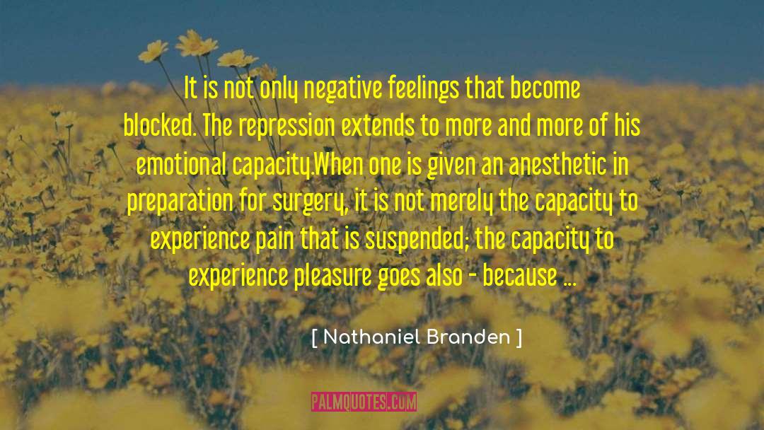 Emotional Capacity quotes by Nathaniel Branden
