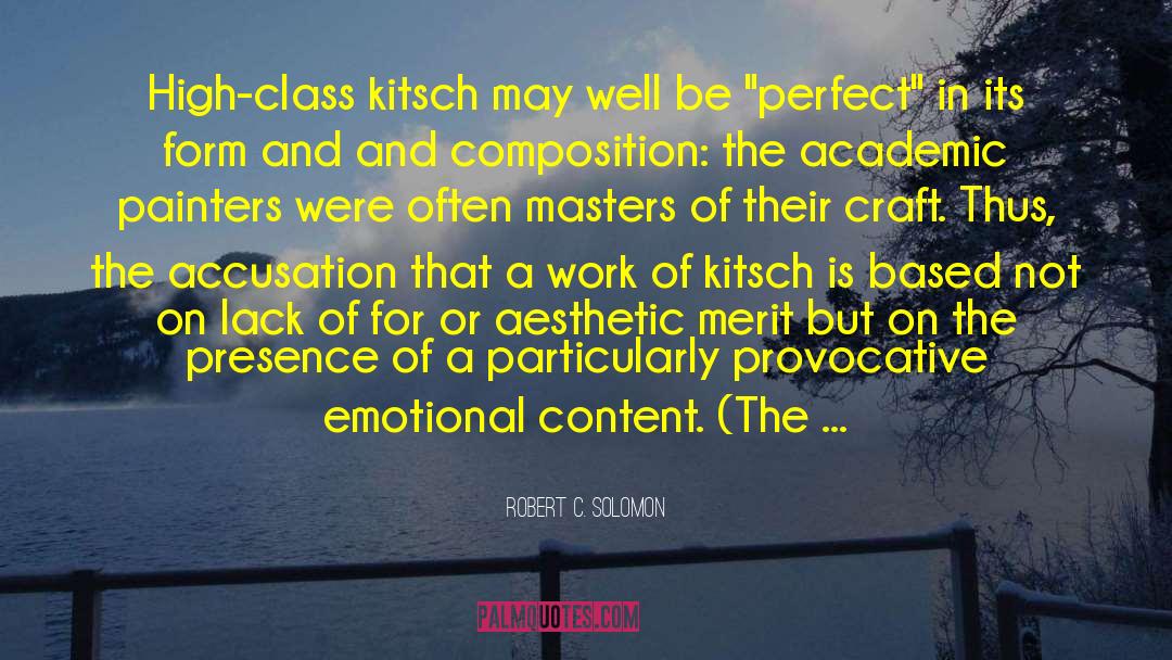 Emotional Connection quotes by Robert C. Solomon