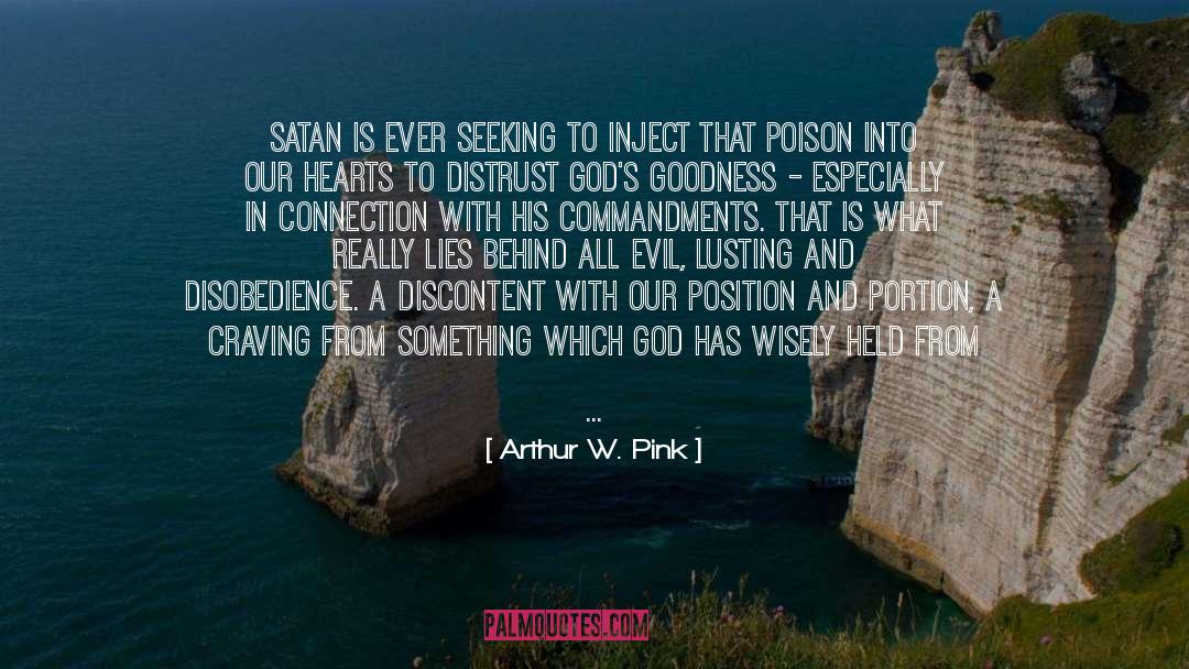 Emotional Connection quotes by Arthur W. Pink