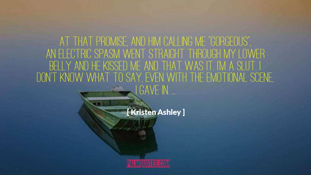 Emotional Damage quotes by Kristen Ashley