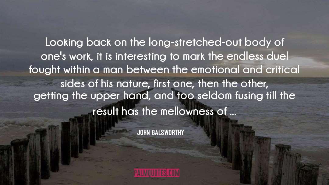 Emotional Detachment quotes by John Galsworthy