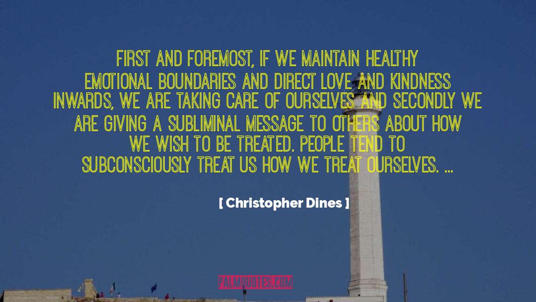 Emotional Eating quotes by Christopher Dines