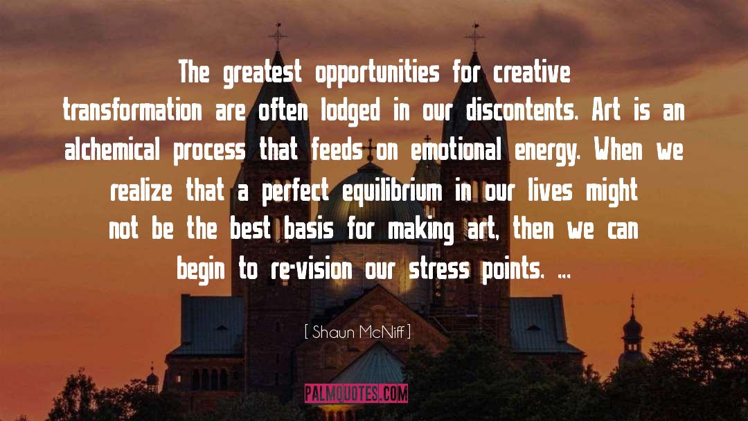 Emotional Energy quotes by Shaun McNiff