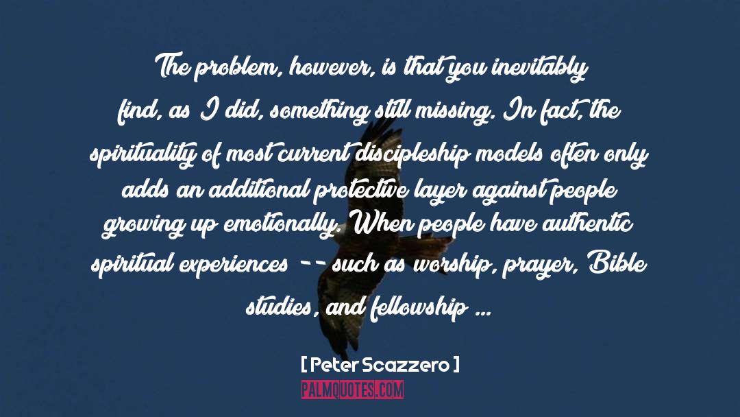 Emotional Growth quotes by Peter Scazzero