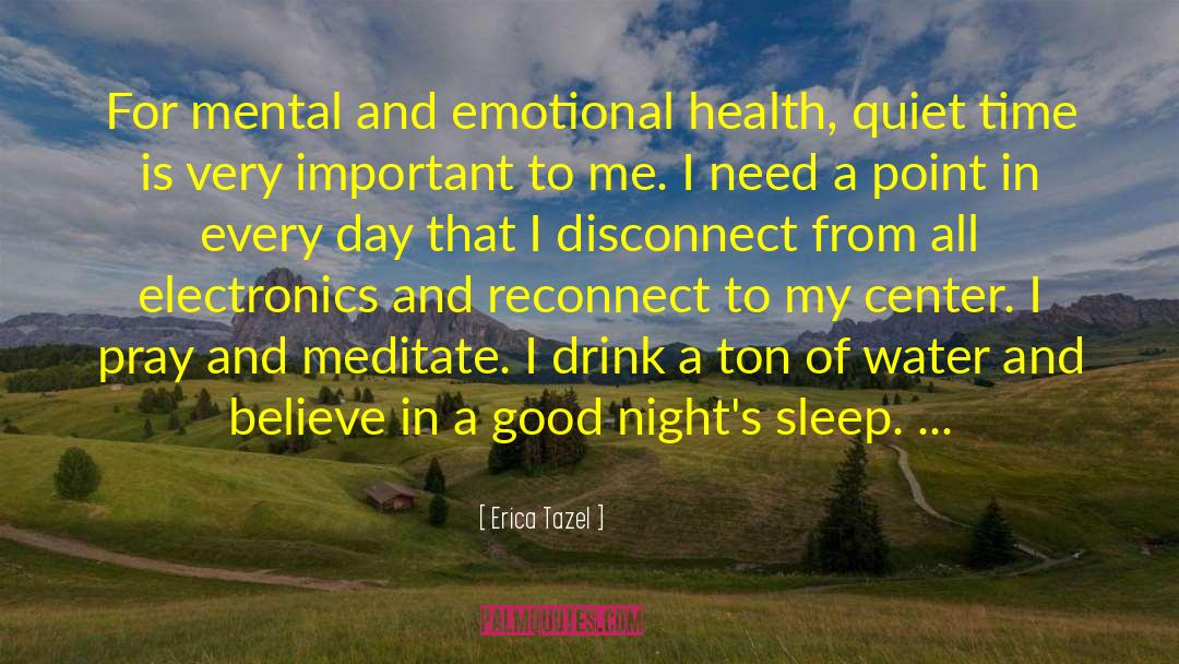 Emotional Health quotes by Erica Tazel