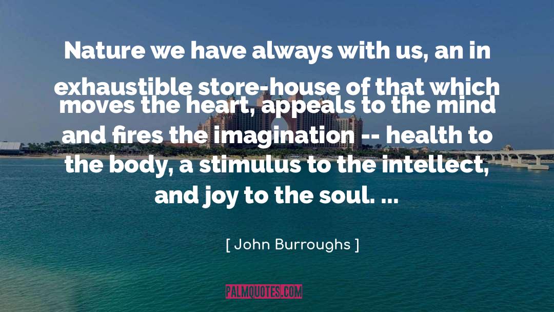 Emotional Health quotes by John Burroughs