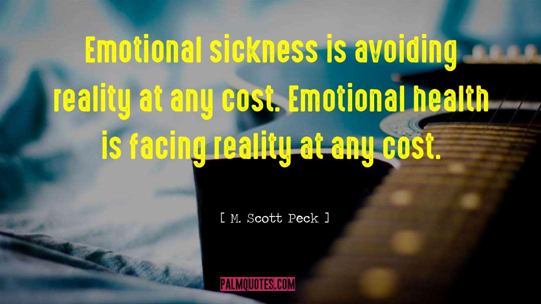 Emotional Health quotes by M. Scott Peck