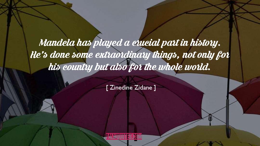 Emotional History quotes by Zinedine Zidane