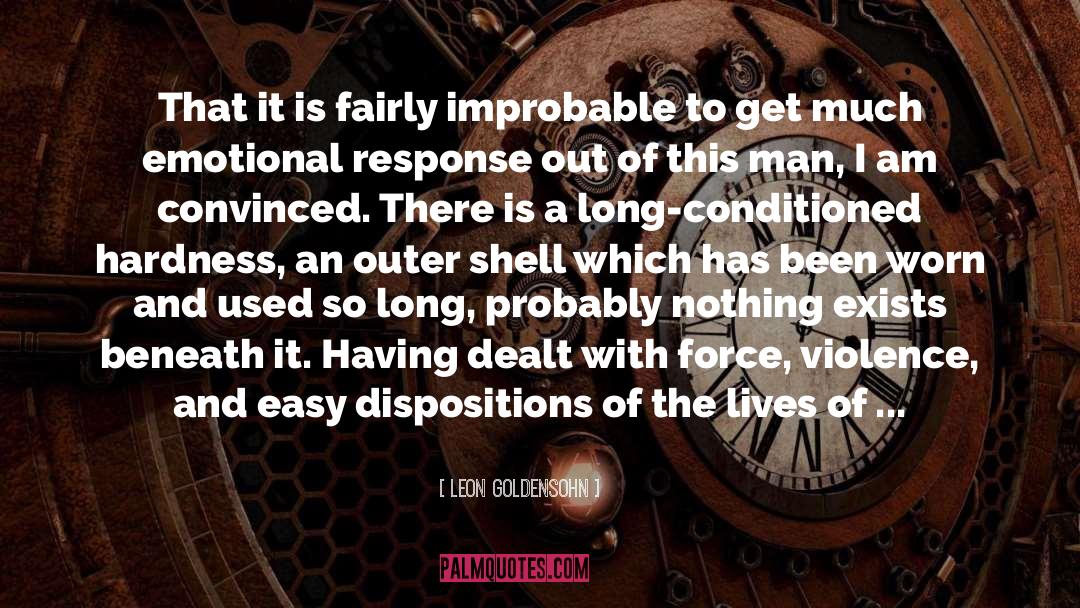 Emotional Infidelity quotes by Leon Goldensohn