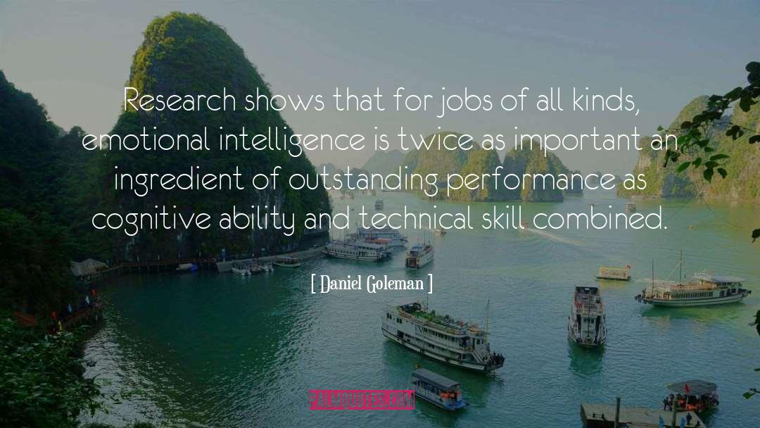 Emotional Intelligence quotes by Daniel Goleman