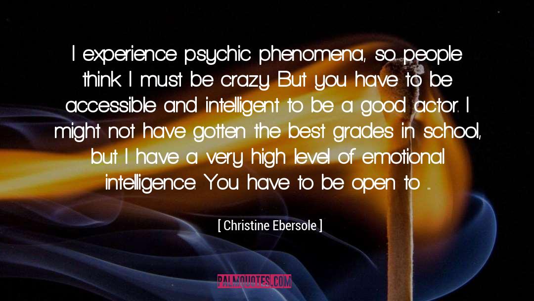 Emotional Legacies quotes by Christine Ebersole