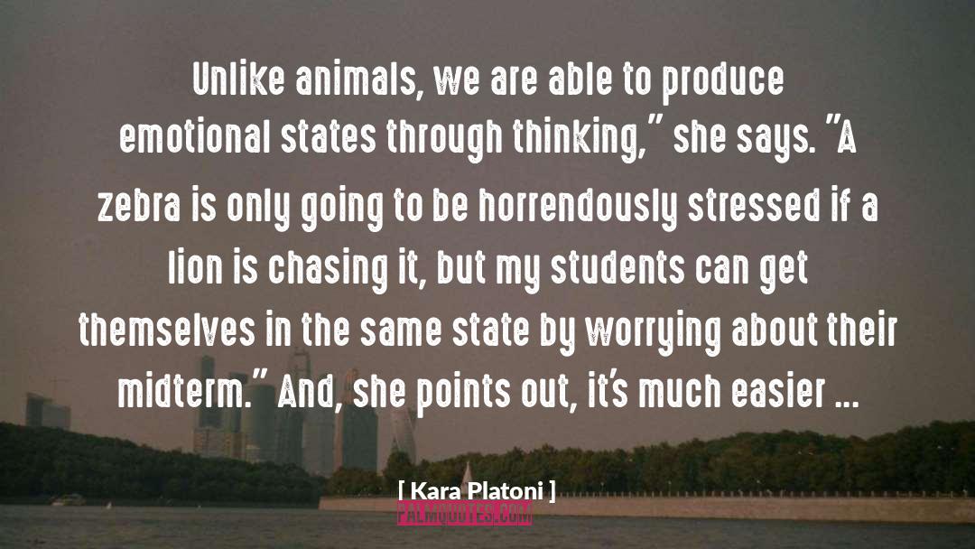 Emotional Literacy quotes by Kara Platoni