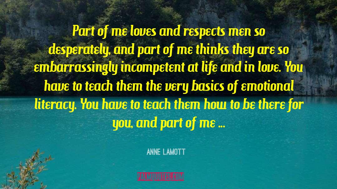 Emotional Literacy quotes by Anne Lamott