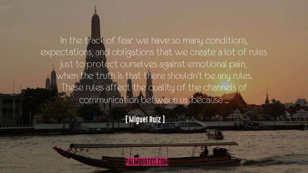 Emotional Pain quotes by Miguel Ruiz