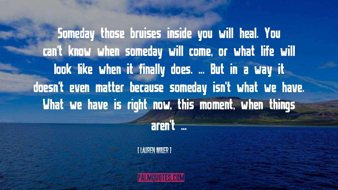 Emotional Pain quotes by Lauren Miller